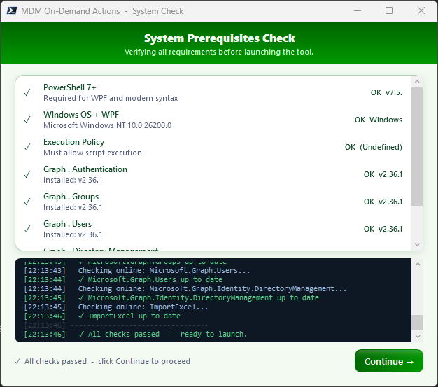 Verbose Logging