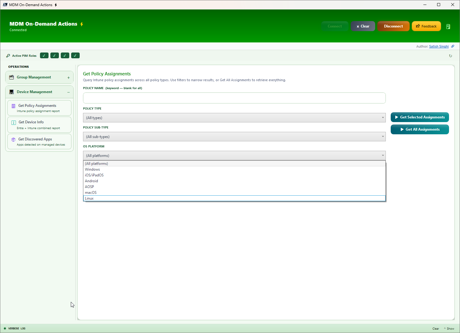 Intune Policy Assignments - Expanded