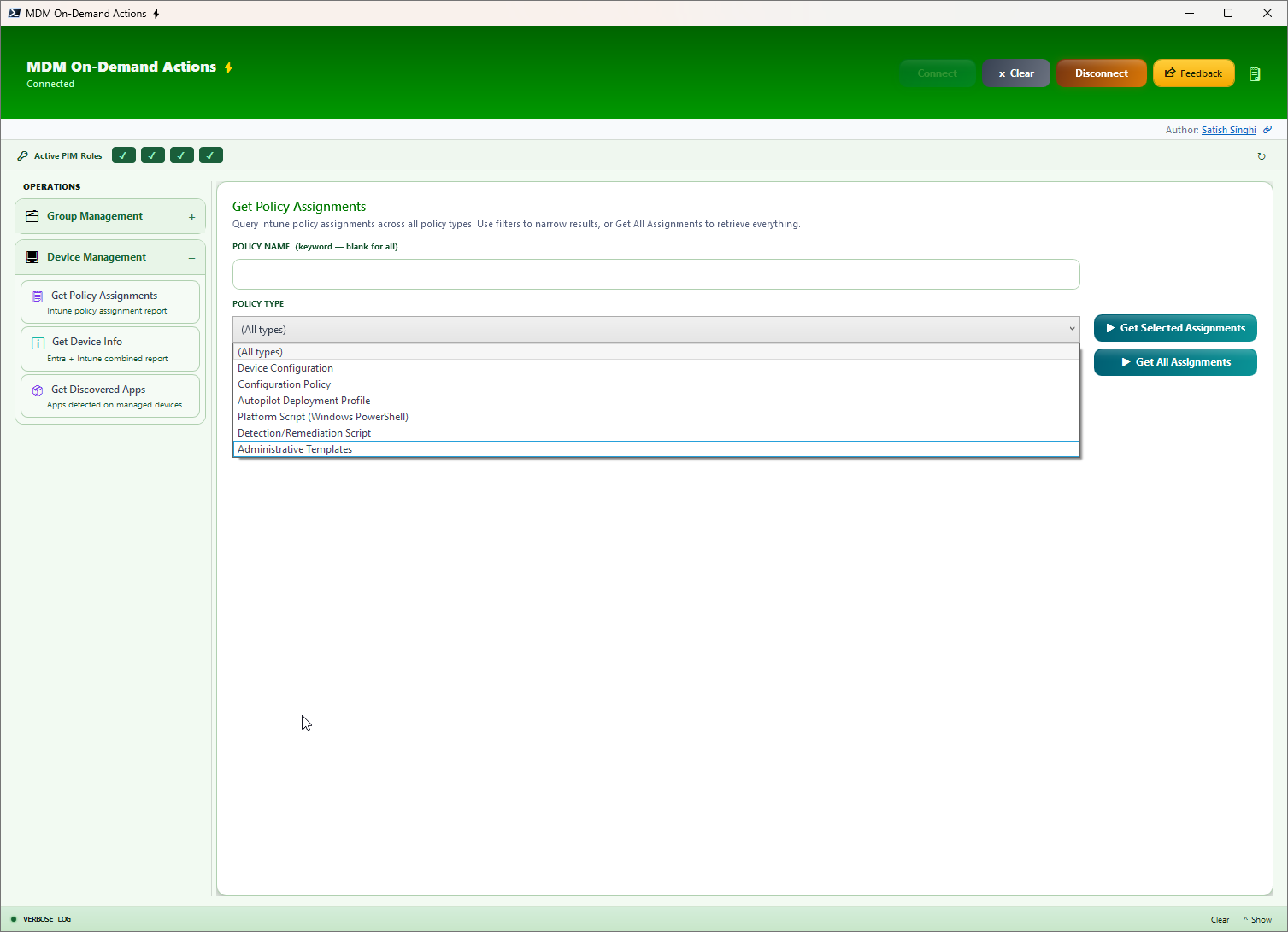 Intune Policy Assignments - Overview