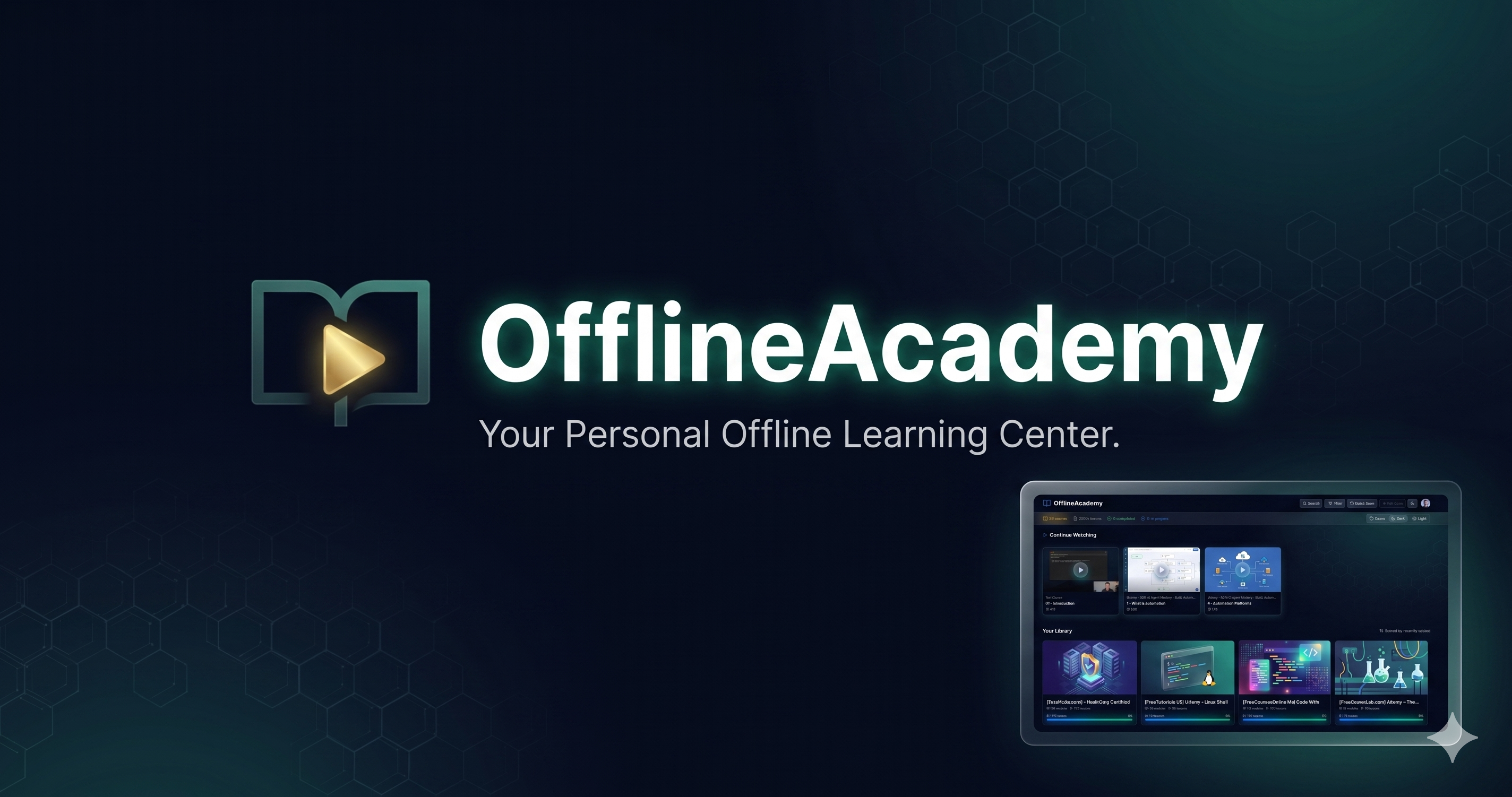 OfflineAcademy — Your Personal Offline Learning Center